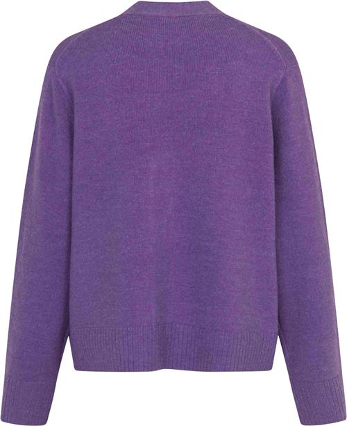 Se Masai Copenhagen Malettie Kvinde Purple Cardigans Str XXL/REGULAR - Uld hos Magasin ved Magasin