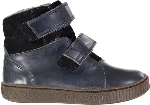 Wheat Hunter Velcro Tex Støvle Black Granite Støvler Str 33 - Uld hos Magasin