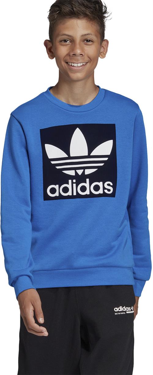 Se adidas Trefoil Crew Sweatshirt 140 - Sweatshirts & Hættetrøjer hos Magasin ved Magasin