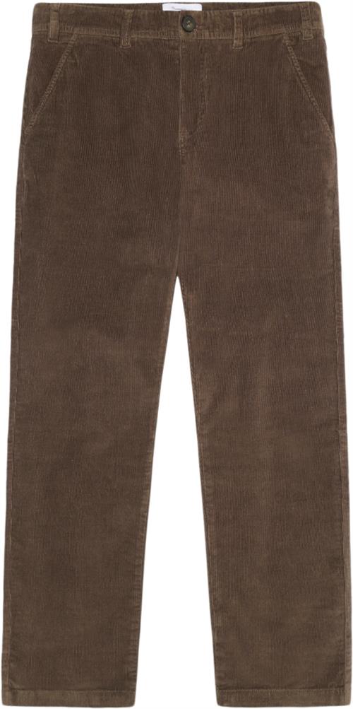 Se Knowledge Cotton Apparel Chuck Regular Corduroy Chino Pants Gots/vegan Mand Demitasse (Brown) Chinos Str 38/34 - Bomuld hos Magasin ved Magasin