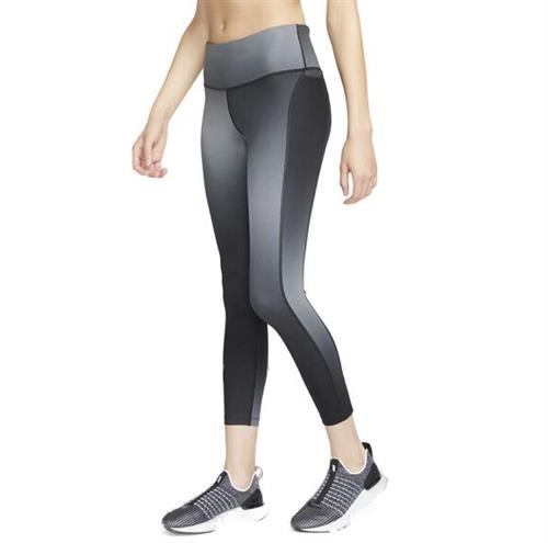 Nike Fast Midrise 7/8 Gradient-dye Løbetights L - Tights Polyester hos Magasin