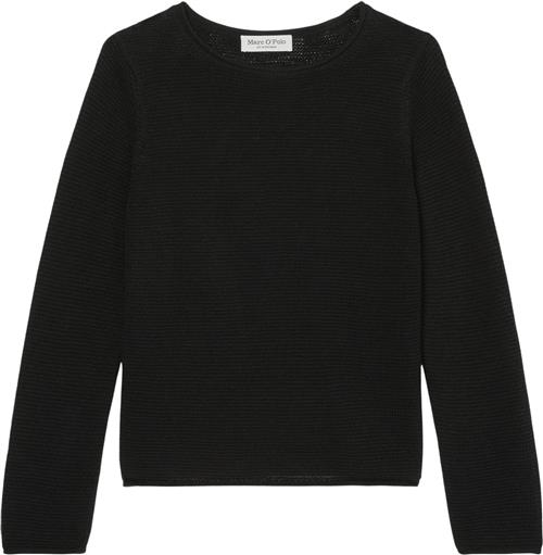 Marc O’Polo Pullover, Longsleeve, Roundneck Kvinde Black Sweaters Str XL - hos Magasin