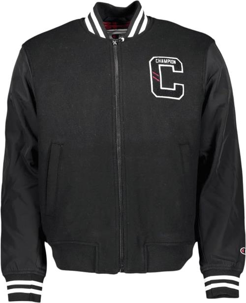 Champion Bomber Jacket Mand Black Overgangsjakker Str S - hos Magasin