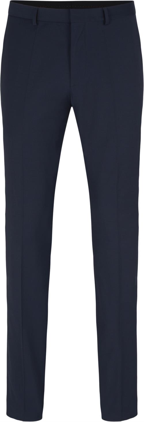 Se HUGO Hestenm204x Mand Dark Blue Chinos Str 102 - hos Magasin ved Magasin