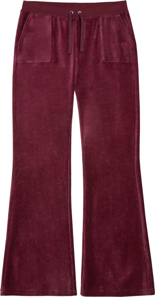 Juicy Couture Caisa Pant Kvinde Tawny Port Bukser Str XXS - Velour hos Magasin