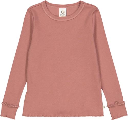 Se Müsli by Green Cotton Cozy me rib Deco l/s T Str 122 - Daydream Bluser Bomuld hos Magasin ved Magasin