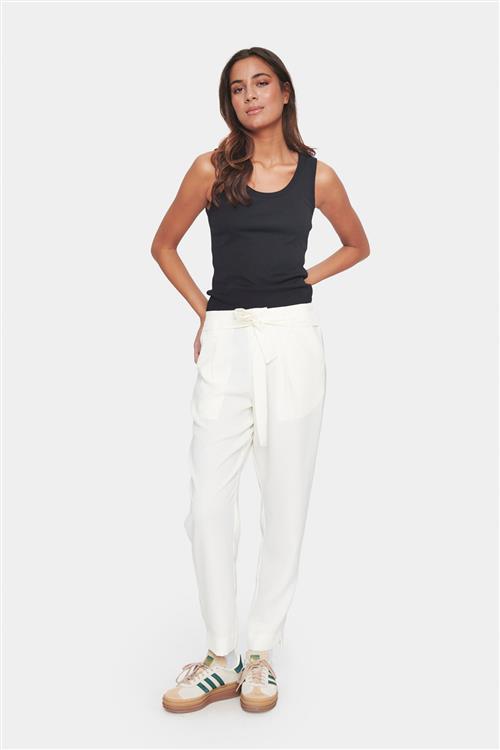 Saint Tropez R5005, Andreasz Pants Kvinde 110605 Bukser Med Lige Ben Regular Fit Str XS - hos Magasin