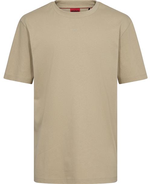 Se HUGO Dapolino Mand Open Beige Kortærmede T-shirts Str XL - hos Magasin ved Magasin