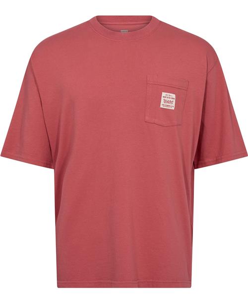 Se Levi's SS Workwear TEE Mineral RED Mand Reds Kortærmede T-shirts Loose Fit Str S - Bomuld hos Magasin ved Magasin