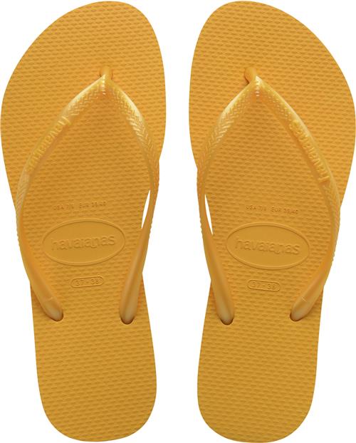 Havaianas Hav. Slim Pop Yellow Sandaler Str 35/36 - hos Magasin