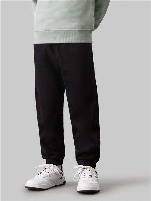 Calvin Klein Waistband EMB. Fleece Jogger Str 16 - Ck Black Bukser hos Magasin