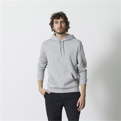 By Garment Makers Jones Mand Light Grey Hoodies Regular Fit Str L - hos Magasin