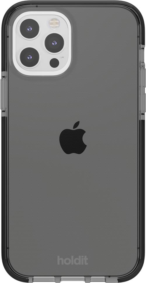 Se HoldIt Seethru Case Iphone 12/12pro Black 76x13x140 mm - Mobil Covers hos Magasin ved Magasin