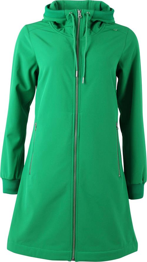 Danefæ Danejane Softshell Kvinde Grass Green Overgangsjakker Str XS - Polyester hos Magasin