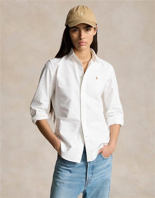 Polo Ralph Lauren 40/1 CTN Oxfordlsl-bfs Kvinde Bsr White Skjorter Str 40 - hos Magasin