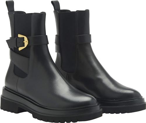 Coccinelle Coccinelledorian Smooth Kvinde Noir Chelsea Boots Str 41 - hos Magasin