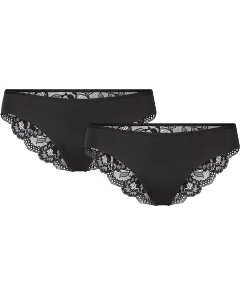 Se Magasin du Nord Collection Magasin Maise 2 Lace Brief 2pack Briefs Str L Polyester ved Magasin