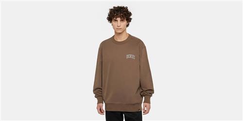 Dickies Aitkin Chest Sweatshirt Mushroom/cl Mand Mushroom/cloud Sweatshirts Str XL - hos Magasin