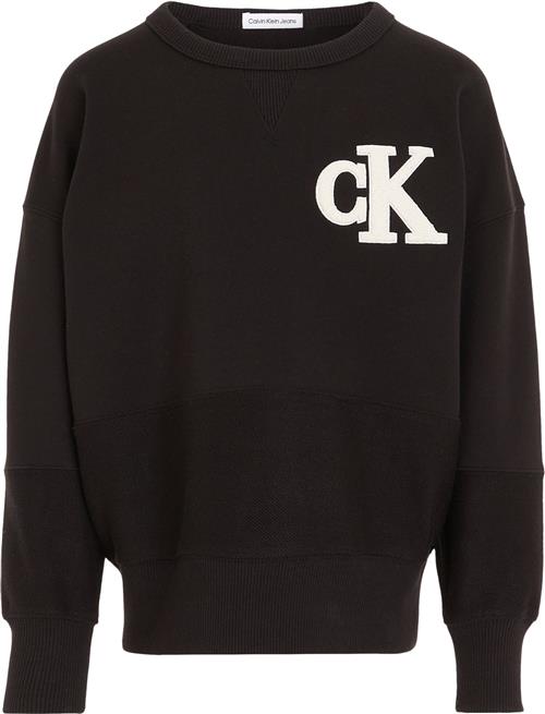 Calvin Klein Calvin Klein Jeans Crewneck Sweatshirt Str 10 år - Beh Sweatshirts Bomuld hos Magasin