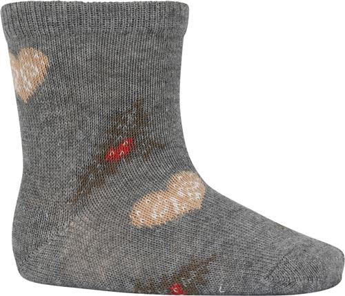 Se mpKids Christmas Socks Str 19/21 - Grå Strømper hos Magasin ved Magasin