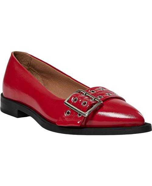 Se Pavement Saso Low Kvinde Red Patent Ballerinaer Str 41 - Læder hos Magasin ved Magasin