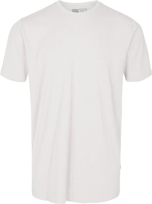 !Solid 6194761, Tshirt - Rock SS Organic Mand White Kortærmede T-shirts Str L - Bomuld hos Magasin