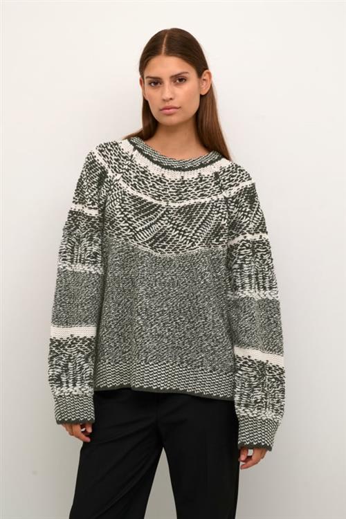 Karen by Simonsen Matildekb Oneck Kvinde Meteorite Sweaters Str XS - hos Magasin