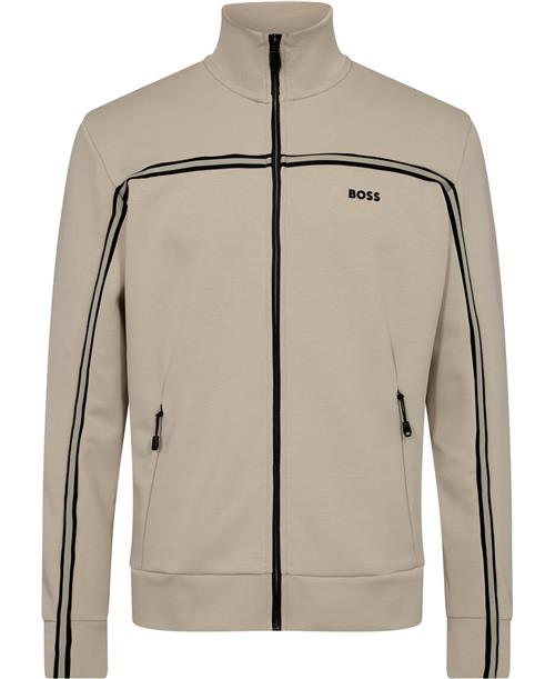 Se BOSS Skaz 1 Mand Light Beige Fleece Str S - hos Magasin ved Magasin