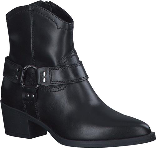 Tamaris 125705-43 Kvinde Sort Cowboy & Biker Str 39 - hos Magasin