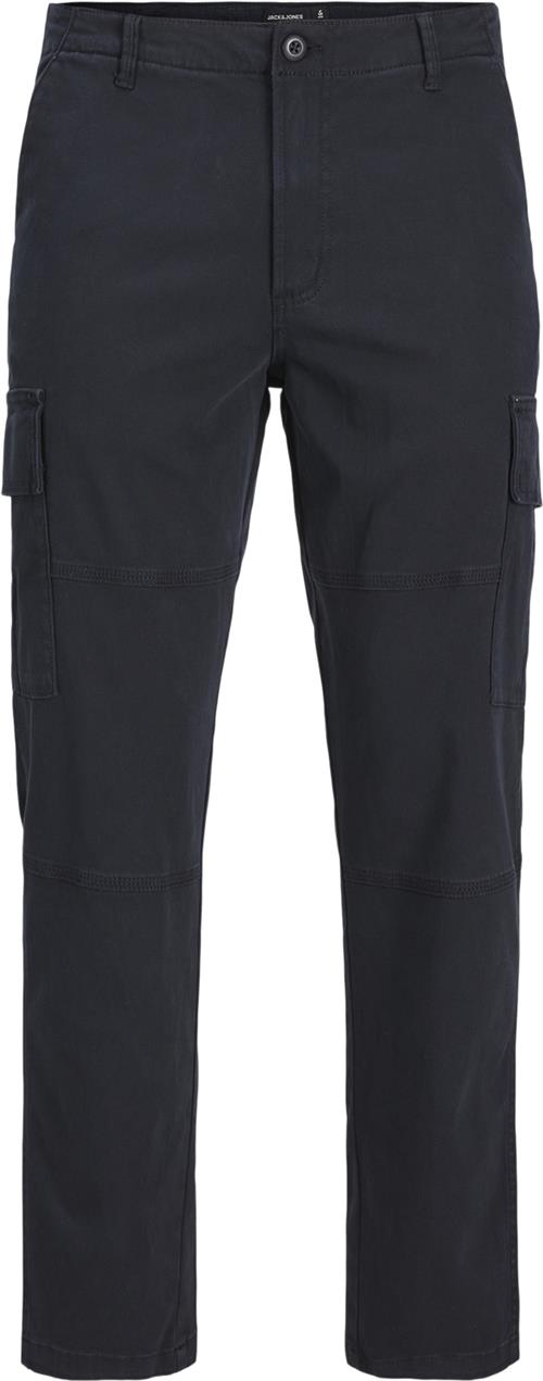 Se Jack & Jones Jpstkane Jjharlow Cargo Noos JNR Str 152 - Sort Bukser hos Magasin ved Magasin