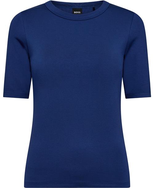 Se BOSS Efita Kvinde Open Blue Kortærmede T-shirts Str XS - hos Magasin ved Magasin