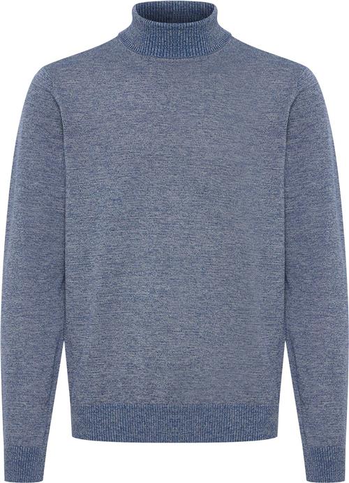 Se Blend Pullover PP Noos Mand Dress Blues Turtlenecks Regular Fit Str XL - hos Magasin ved Magasin