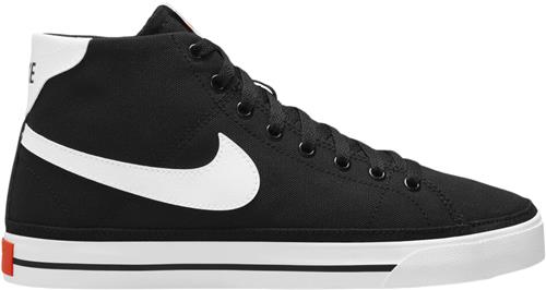 Se Nike Court Legacy Mid Canvas Kvinde Sort Sneakers Str 40 - hos Magasin ved Magasin