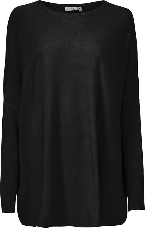 Masai Copenhagen Fanasi Kvinde Black Sweaters Str XL/LOOSE - hos Magasin