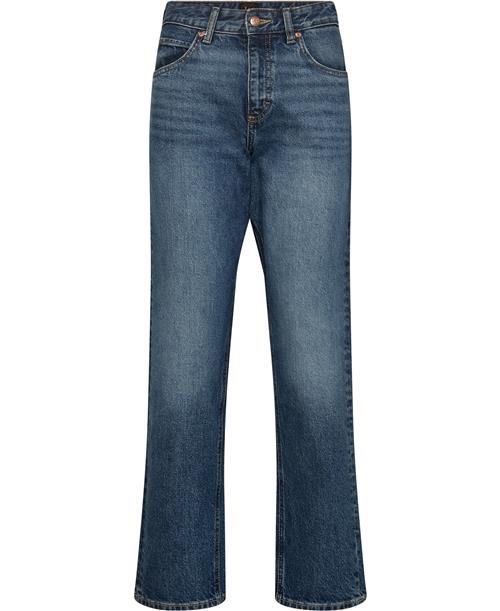 Lee Rider Classic Jeans Classic Indigo Kvinde Blå Straight Jeans Str 30/31 - Bomuld hos Magasin