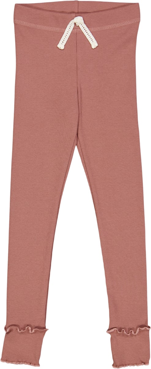 Müsli by Green Cotton Cozy me rib Leggings Str 122 - Daydream Leggings Bomuld hos Magasin