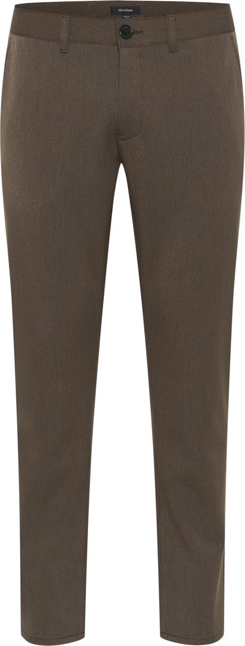 Matinique Mapristu Mand Morel Melange Chinos Regular Fit Str W32 / L32 - hos Magasin