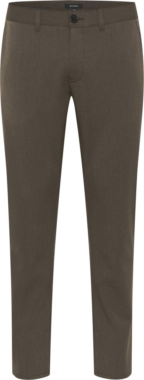 Se Matinique Mapristu Mand Morel Melange Chinos Regular Fit Str W36 / L34 - hos Magasin ved Magasin