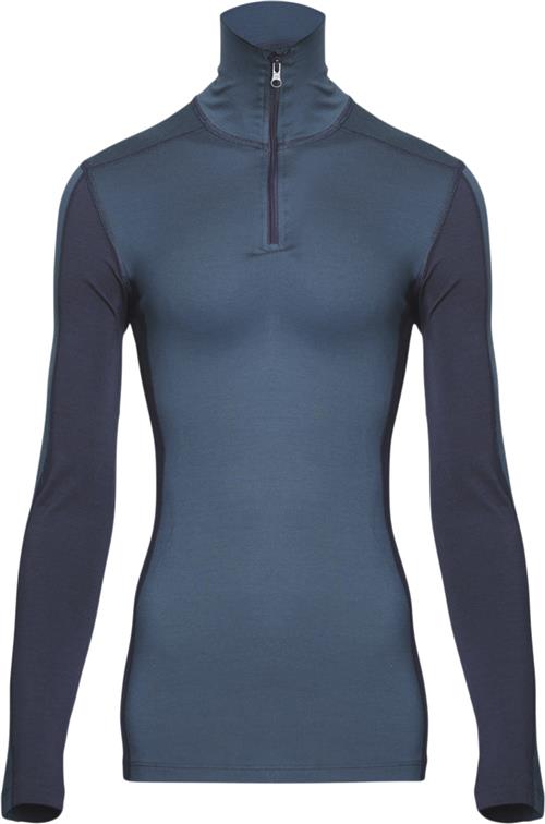 Se Asivik Asivik Explorer Merinould Zip Neck, Dame S - Trøjer & Sweatshirts hos Magasin ved Magasin