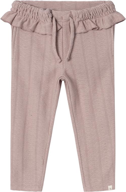 Lil' Atelier Nmfominas Pant LIL Str 98 - Shadow Gray Bukser Bomuld hos Magasin