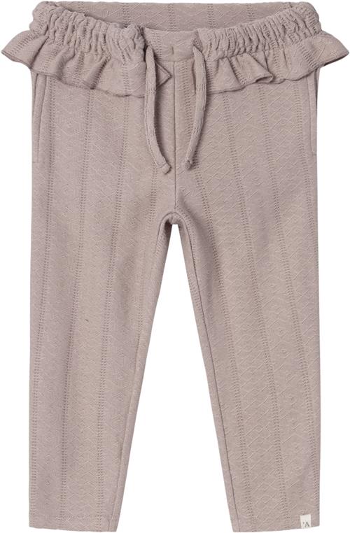 Lil' Atelier Nmfominas Pant LIL Str 104 - Shadow Gray Bukser Bomuld hos Magasin