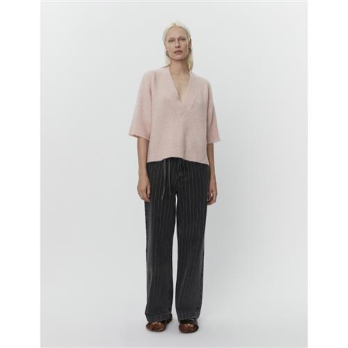 Se DAY Birger et Mikkelsen Selda Cozy Days RD Kvinde Creole Pink Sweaters Str M - hos Magasin ved Magasin