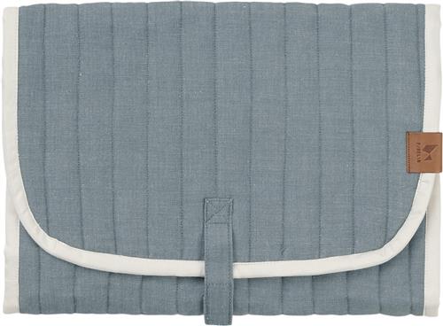 Fabelab Changing Mat Chambray - Blue Spruce - Chambray Pusletasker & -Tilbehør Bomuld hos Magasin