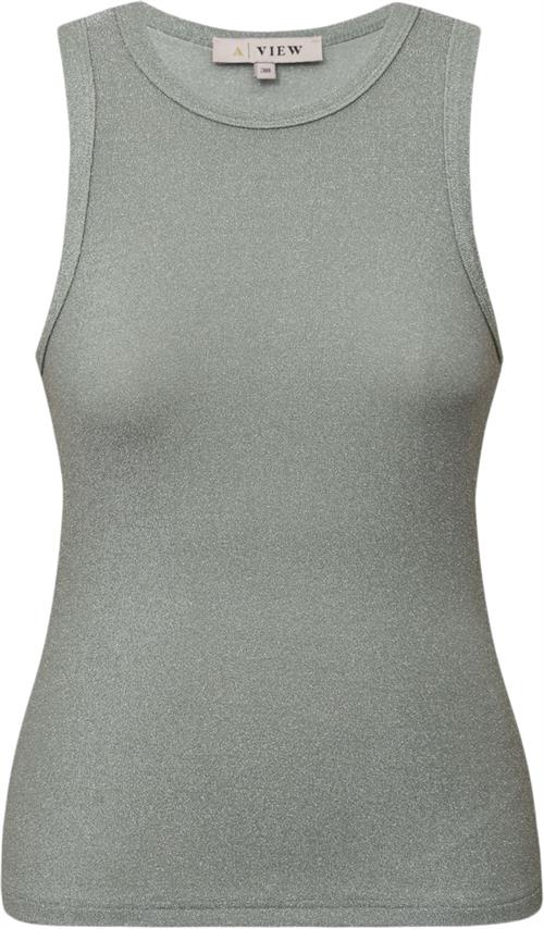 A-VIEW Eva Tank top Kvinde Mint Tanktoppe Tætsiddende Fit Str 42 - hos Magasin