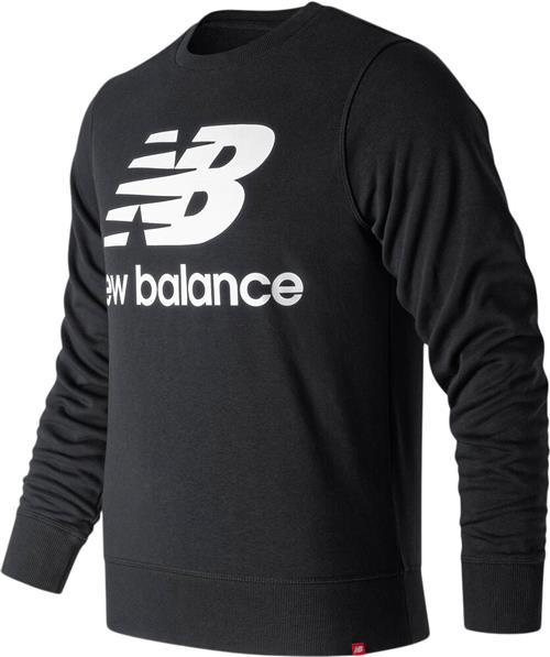 New Balance Essentials Stacked Logo Sweatshirt S - Sweatshirts Bomuld hos Magasin