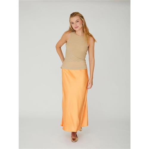 Se A-VIEW Eva Tank top Kvinde Light Yellow Toppe Tætsiddende Fit Str 40 - hos Magasin ved Magasin