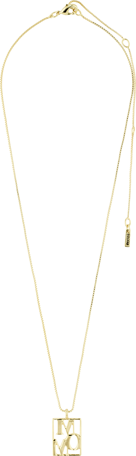 Pilgrim Love TAG, Recycled MOM Necklace Goldplated one size - Halskæder Med Vedhæng hos Magasin