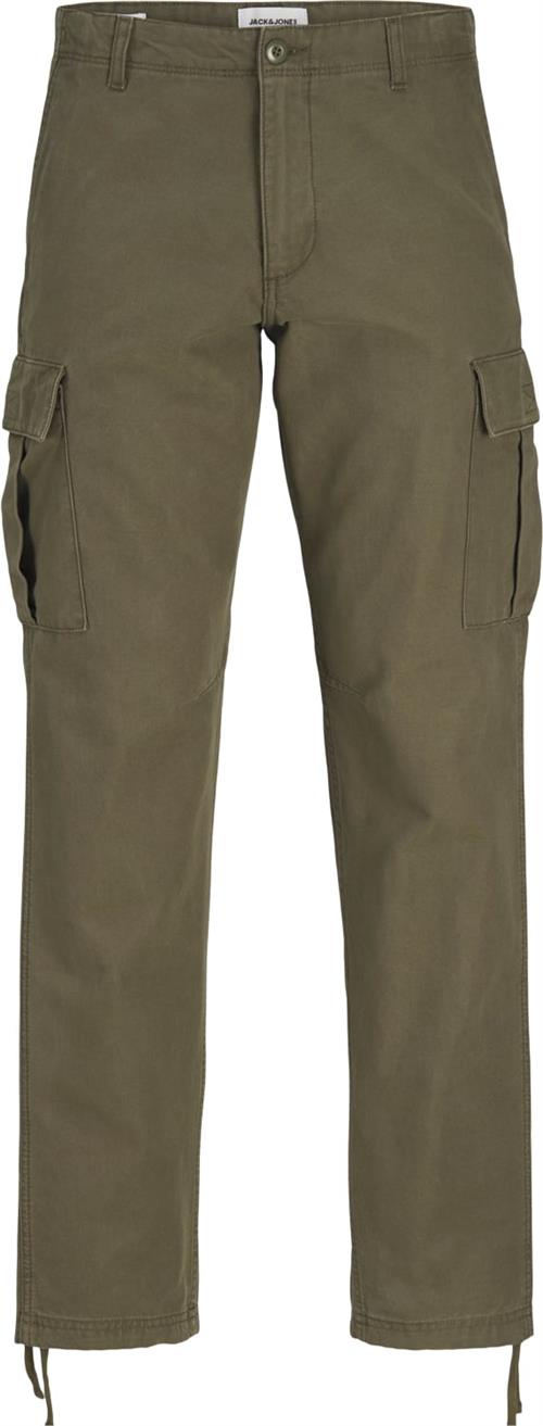 Jack & Jones Jpstkane Jjbarkley Cargo Pant Noos Mand Olive Night Cargo Bukser Relaxed Fit Str "30/""34" - hos Magasin