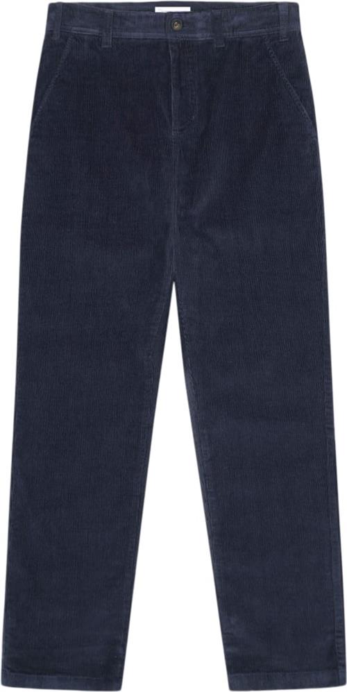 Knowledge Cotton Apparel Chuck Regular Corduroy Chino Pants Gots/vegan Mand Night Sky Chinos Str 38/32 - Bomuld hos Magasin