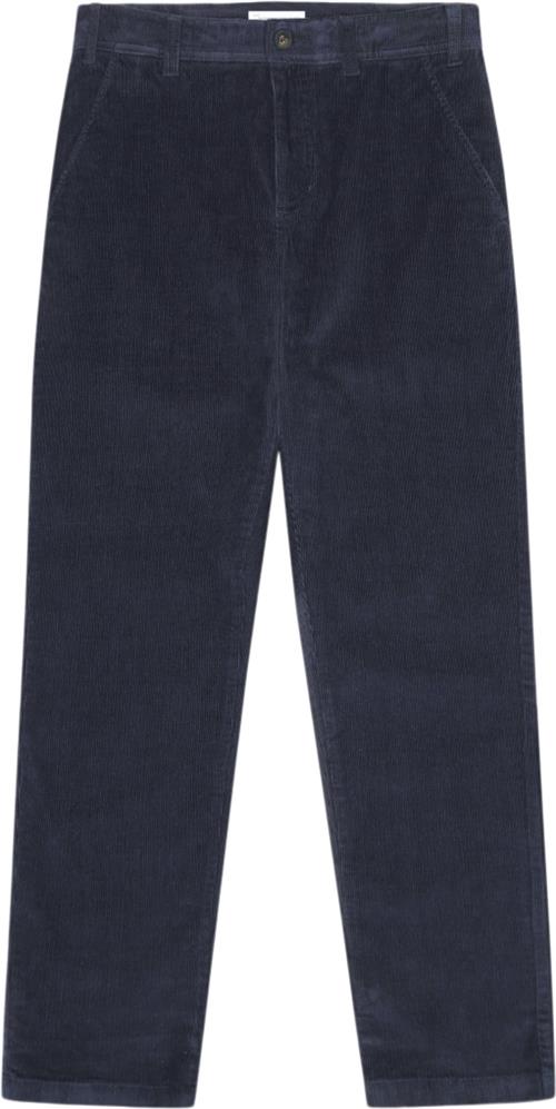 Se Knowledge Cotton Apparel Chuck Regular Corduroy Chino Pants Gots/vegan Mand Night Sky Chinos Str 29/34 - Bomuld hos Magasin ved Magasin